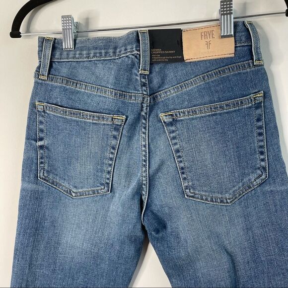 Frye raw hem sienna skinny jeans size 26‎ - Picture 8 of 12